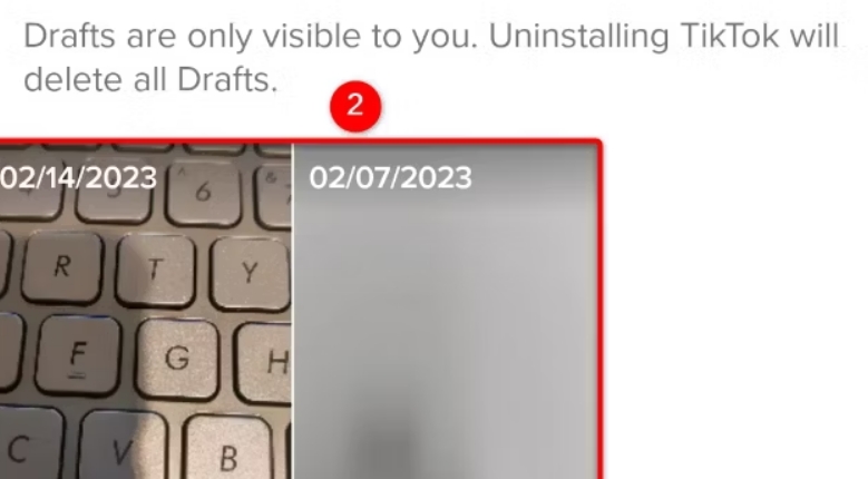 how to edit drafts on tiktok 
