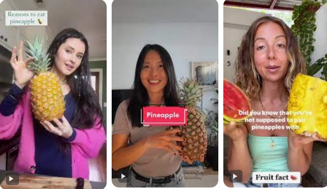 what does pineapple mean in slang tiktok