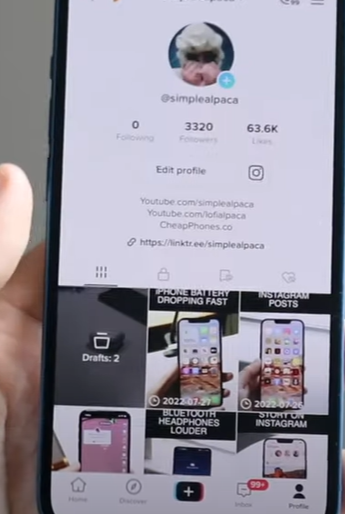 where are my drafts on tiktok 2023