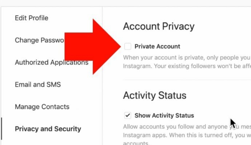 how to switch back to personal account instagram
